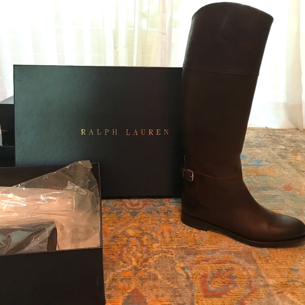 Ralph Lauren Collection Sallen Riding Boots